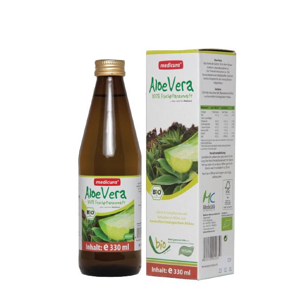 Suc aloe vera BIO Medicura – 330 ml driedfruits.ro/ Sucuri BIO & Conventionale